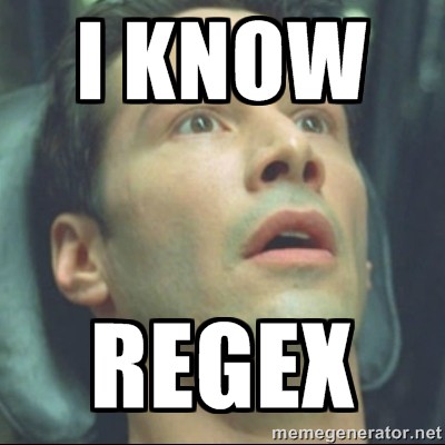 Regex, Neo